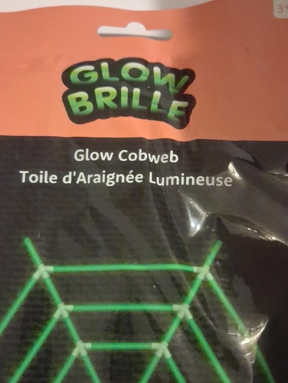 Green Glow Cobweb Party Decoration